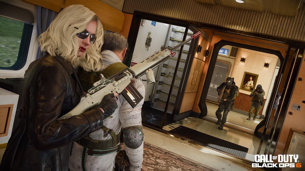 Operator taking an enemy hostage on Bullet in Black Ops 6